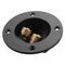 Round Boxes with 2 Banana Jack Stereo Plug Speaker Terminal Connectors