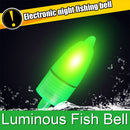 5pcs Fishing Bells Alarm Night Luminous Fishing Rod Tip Bite LED Light Ring Bell
