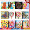 12pcs DIY Diamond Painting Greeting Cards Mosaic Birthday Postcard (HKDZ07) #F