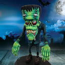 Halloween Big Mouth Monster Statue Creepy Sculpture Decor Haunted House (6)
