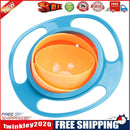 Baby Feeding Dish Cute Baby Gyro Bowl Universal 360 Rotate Spill-Proof Bowl
