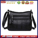 Fashion Solid Color Shoulder Messenger Bags Women PU Leather Crossbody Handbags