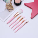 5pcs Professional Eyes Makeup Brushes Set Eyesshadow Eyebrows Beauty Cosmetics