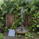 Solar Panel Powered Water Fountain Pool Pond Bird Bath Decor Water Pump Kit
