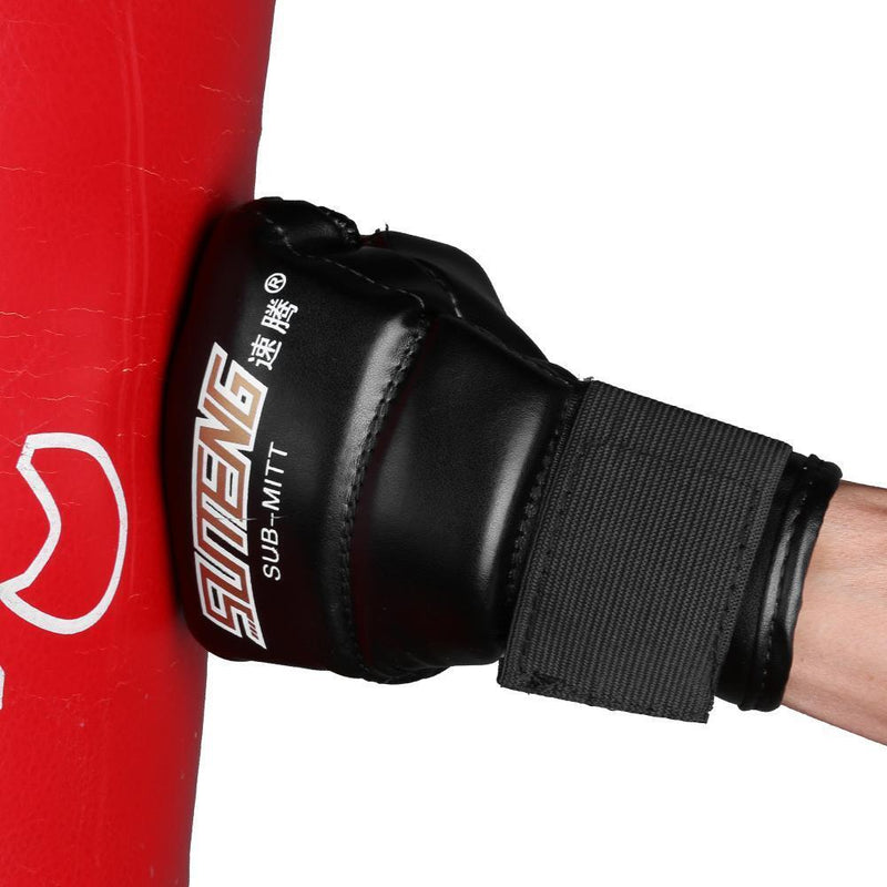 Half Finger Fighting MMA Boxing Sports PU Leather Tiger Muay Thai Gloves Newly