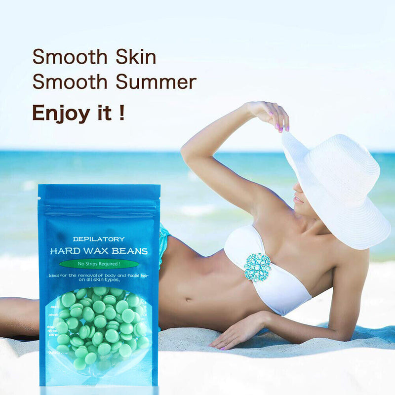 #A Wax Beans Depilatory Hard Wax Beans for Face Legs Arm Armpit Body Skin Care