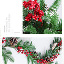 Hotel Christmas Tree Christmas Decorations Christmas Wreath Upside Ddown Rattan