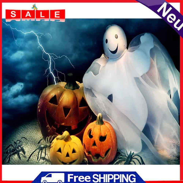 Halloween ghost 50x40cm Oil Paint By Numbers Picture DIY