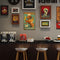 Wall Mounted Puppy Metal Signs Retro Pub Bar Door Hanging Rectangle Iron Sheet