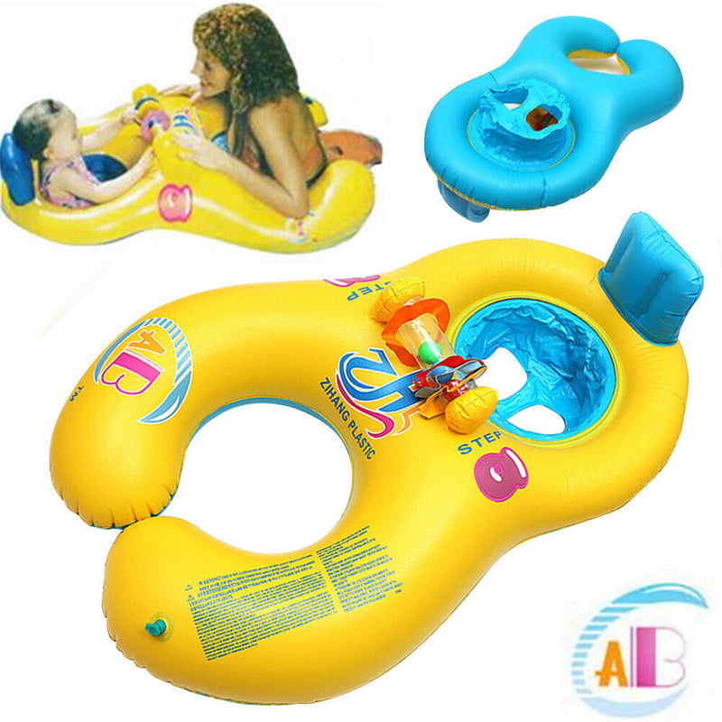 Baby Pool Float Inflatable Mommy Me Swim Float Swimming Pool Accessories