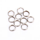 100pcs/Pack Stainless Steel Split Rings for Empty Bait Crank Bait Hard Bait Carp