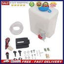 Car Windshield Washer Bottle 12V Washer Pump 1.5L Fluid Tank Nozzle Sprayer
