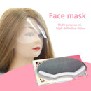 #A Transparent Eyebrow Shower Face Shields Goggles Face Cover Bath Visor for Adu