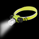 LED Light Scuba Diving Headlamp Underwater Work Headlight Waterproof Head Torch