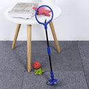 Folding Jumping Rope Ball Glowing One Foot Skip KIds Fitness Toys (Blue) Newly