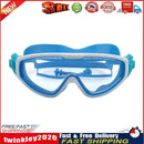 Children Goggles Waterproof Anti-fog Swimming Snorkeling Glasses (Blue) Newly