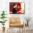 Painting By Numbers DIY Flower Children Hand Painted Canvas Oil Art Picture Kit
