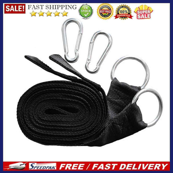 Hammock Tie Rope Outdoor Camping Travel Nylon Hanging Swing Strap Belt