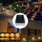 Solar Powered Led Garden Fence Lights Wall Step Outdoor Waterproof Lighting