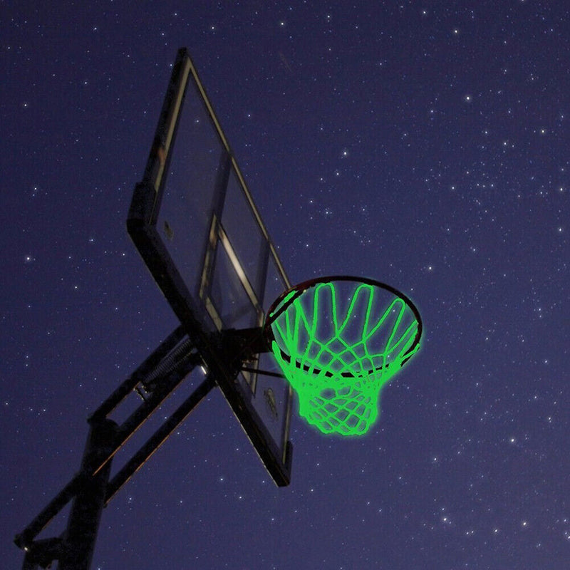 Glowing Basketball Net Green Fluorescent Basketball Net Night Sports Fluores
