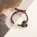 Fashion Cute Hair Accessories High Elastic Geometry Hair Ring Hair Tie Rope