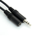 10ft 3.5mm 1/8 Stereo Audio Aux Headphone Cable Extension Cord Male to Fem Newly
