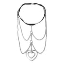 1 Pc Sexy Leg Chain Heart Design Thigh Leg Chain Body Bikini Gift Year T9N8