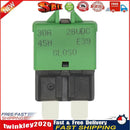 DC32V Manual Reset ATC Circuit Breaker Blade Fuse for Car Boat(30A Green) Newly