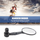 1pc Bicycle Handlebar End Mirror 360 Rotatable Round Bike Side Rearview Mir