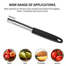Stainless Steel Core Seed Remover Fruit Corer Easy Twist Kitchen Tool~