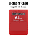 FMCB 1.966 Memory Card for Sony PS2 64MB Free McBoot Console Card (Red) Newly