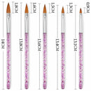 Nail Extension Nail Art Brush Carving Brushes Crystal Handle Nail Painting Pen