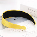 Satin Headband Candy Color Hair Band Headdress Fashion Headwear (Style 1)