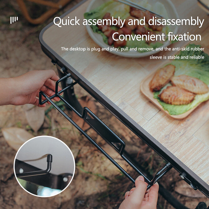 Table Hanger Hook Detachable Iron Table Hanger Multi-purpose for Picnic Barbecue