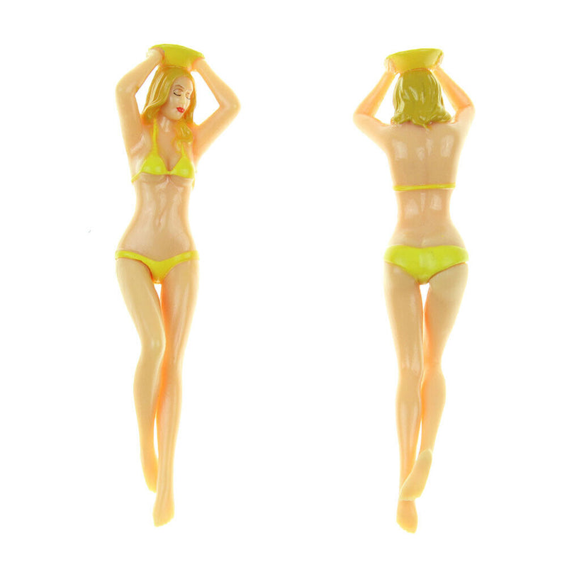 6pcs Golf Tees Sexy Bikini Tees Women Plastic Outdoor Workout Golf Ball Holder