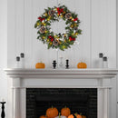 Christmas LED Wreath Garland Door Window Garden Wall Farmhouse Decoration