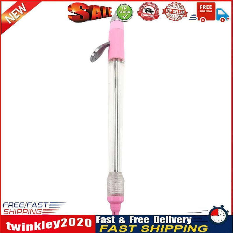 Acrylic Diamond Painting Pen DIY Cross Stitch Point Drill Tool (Pink Pen) Newly