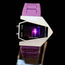 5pcs Fashion Cool Unisex Colorful LED Aircraft Watch Sports Watch