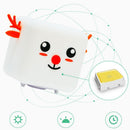 Bedoom Touch Sensor Rechargeable Silicone Deer Night Lights Clap Instant Light