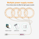 Angel Ring Plant Light Sunlight Phytolamp USB Nursery Lamp (One for Four) Newly