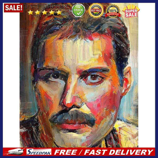 Oil Drawing By Numbers Deer Frameless 40x50cm DIY Character on Canvas Home