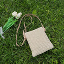 Straw Beach Bag for Women Handbag Woven Shoulder Bohemian Summer Crossbody Bags