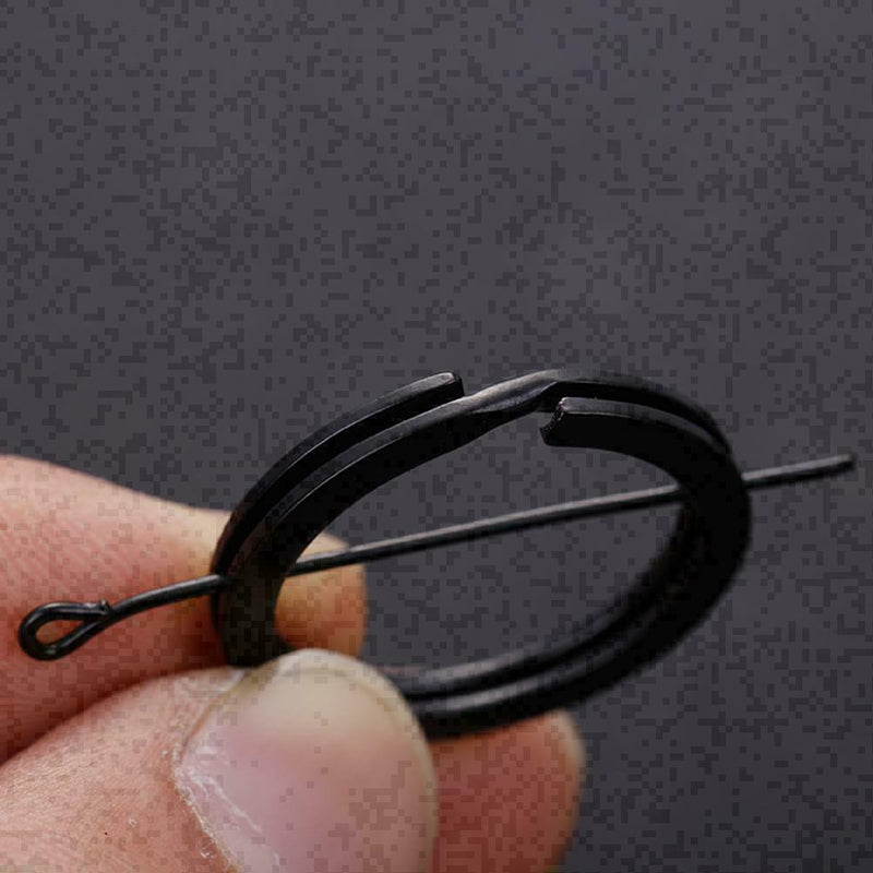 1.8x25mm Durchmesser Metall Flat Split Schlüsselanhänger Y6B7 V5W3 für Zuh Y1G2