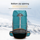 40L Nylon Sport Camping Backpack Hiking Climbing Travel Cycling Bag (Blue)
