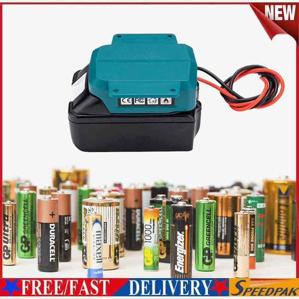 Battery Adapter for Makita 18V Lithium Battery Power Connector Converter Dock