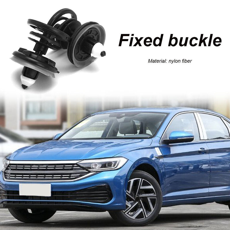 10x Car Interior Door Trim Panel Fastener Clips for Sagitar Retainer Rivets