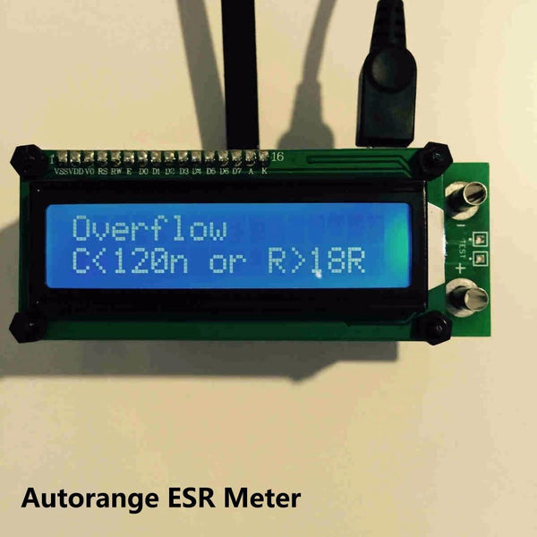 ESR Meter Capacitance Resistance SMD component Tester Inductance Tester