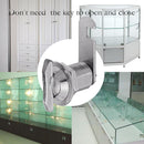 Zinc Keyless Mailbox Boat Door Cabinet Toolbox Hand Screw Cam Lock(25mm) Newly