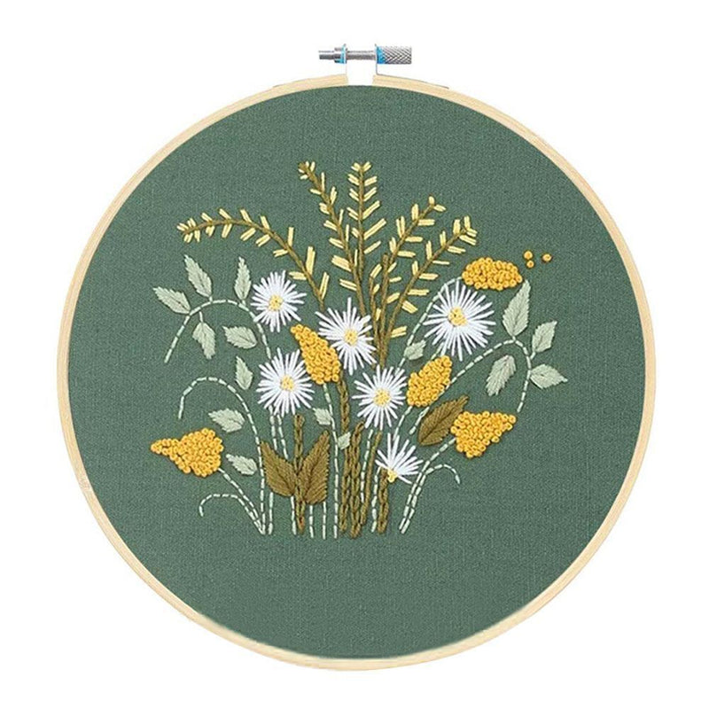 Decoration Embroidery Starter Kit Cloth Threads Tools DIY Cross Stitch Suits