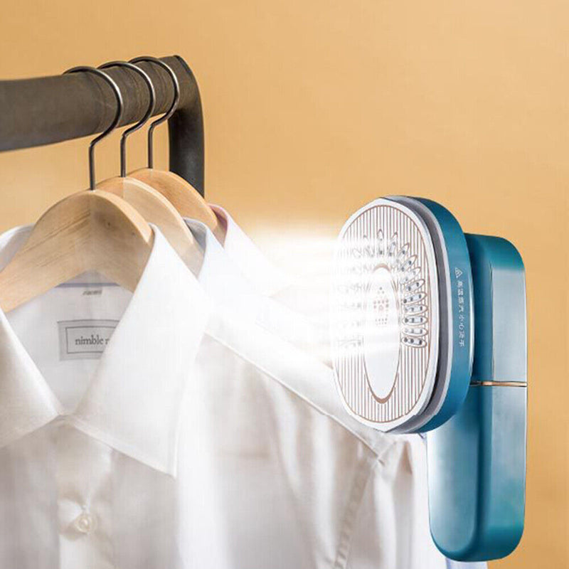 800W Mini Steam Iron Handheld Portable Garment Steamer Clothes Ironing Machine